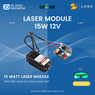 405NM 15 Watt 12V CNC Laser Metal Engraving with Control Laser CNC
